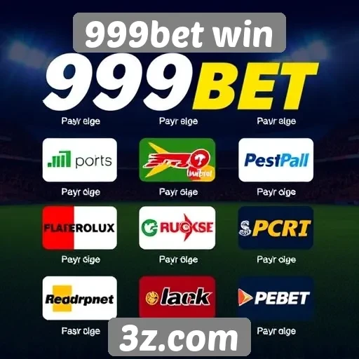 Métodos de pagamento no 999bet win